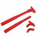 KIT CHUPETA DE VELA MSD PRO STOCK HEMI TUBE VERMELHO (8 UN.) Cd.:04204